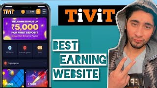 Play on tivitbet amp earn real money  tivit withdrawal video [upl. by Anhsirk748]