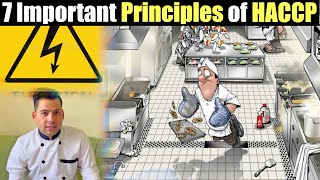 What are the 7 Principles of HACCP  ☢️7 Important points of HACCP Everyone should know in kitchen [upl. by Nikaniki]