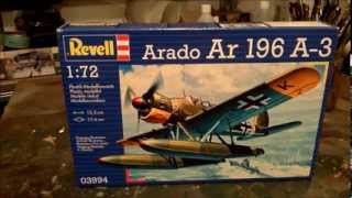 Kit Review Revell Arado Ar 196 A3 in 172 scale [upl. by Brownson]