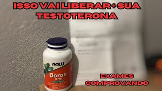 SHBG Como diminuir naturalmente utilizando boro comprovado com exames [upl. by Sidran]