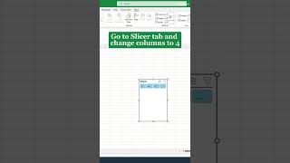 slicer in excel microsoft exceltips exceltricks [upl. by Shulamith]