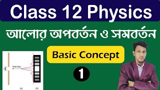 Diffraction And Polarisation Of Light Class 12 In Bengali Part 1  আলোর অপবর্তন  Physical Optics [upl. by Besnard]