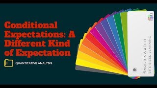 Conditional Expectation FRM Part 1 Book 2 Quantitative Analysis [upl. by Farrison382]