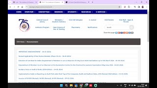 CA Exam Date Not Postponed May to June 2024  ICAI [upl. by Lleumas]