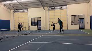 Newberg Indoor Pickleball2RussSarahBobJoellen [upl. by Doretta282]