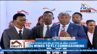 Equity Bank commissions the 2024 WingstoFly scholarship program [upl. by O'Driscoll]