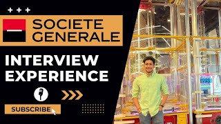 Societe generale Interview Questions And Answers  Societe generale Interview Experience 2023 [upl. by Atiuqcaj]