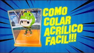 COMO COLAR ACRÍLICO FÁCIL 003 [upl. by Acirred190]