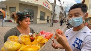 This is downtown Tegucigalpa  Walking the streets of Honduras with Ado 🇭🇳 [upl. by Ardnuasak]