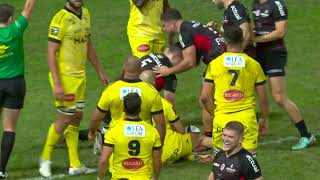 TOP 14  Essai de Thibaud FLAMENT SR  Stade Toulousain  Stade Rochelais [upl. by Biernat215]