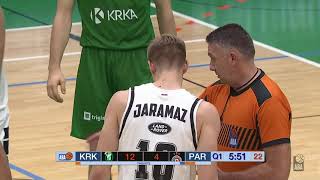 ABA Liga 202021 Round 11 match Krka  Partizan NIS 19122020 [upl. by Nance985]