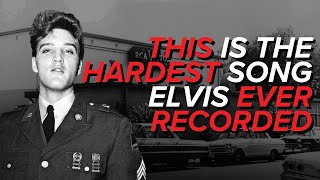 THIS Was The HARDEST SONG Elvis EVER RECORDED😱😱 [upl. by Hanafee884]