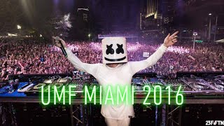 Marshmello  Live  Ultra Music Festival Miami 2016 Full Set [upl. by Joby433]