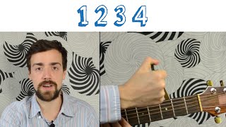 Feist  1234  Quick Simple Lesson Chords Strumming Playalong [upl. by Auqinot]