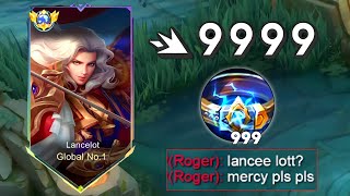 LANCELOT THUNDERBELT BUILD IS TOO TANKY BUT DEADLY😱  LANCELOT BEST BUILD FOR 2024 100 BROKEN [upl. by Sheley]