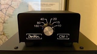 Dentron CM1 Amplifier Input Tuner Part 1 [upl. by Inkster]