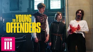 The Young Offenders Get Acting Tips From Robert Sheehan  The Young Offenders Christmas Special [upl. by Critta]