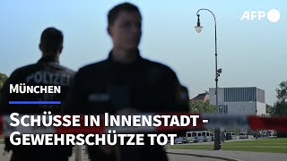 München Schüsse auf NSDokumentationszentrum  AFP [upl. by Atiuqihs]