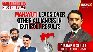 Maharashtra Exit Polls Mahayuti Leads Over Other Alliances in Exit Poll Results  NewsX [upl. by Clim891]