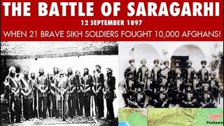 Battle of saragarhi  An unbelievable story of courage show by the 21 Sikh soldiers against Afghans [upl. by Namlas933]