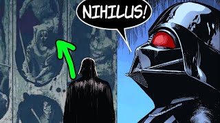 DARTH VADER LEARNS ABOUT DARTH NIHILUS ON EXEGOL  Star Wars Comics Explained [upl. by Salhcin738]