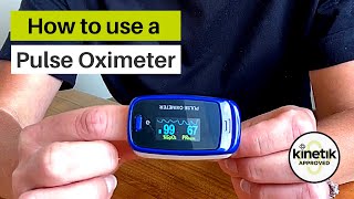 How To Use A Pulse Oximeter [upl. by Fari593]