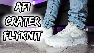 👉La ZAPA PERFECTA para este VERANO 2021☀️AIR FORCE 1 CRATER FLYKNIT☀️ [upl. by Jacklyn]