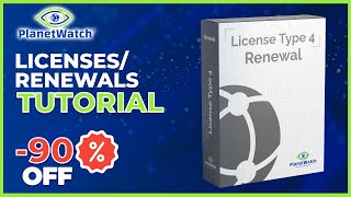 BuyRenew PlanetWatch licenses for 90 discount stepbystep and updated tutorial [upl. by Legnaleugim]