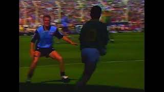 KEVIN FOLEY WRITES HIS NAME IN GAA HISTORY WITH THIS GOAL  MEATH V DUBLIN 3RD REPLAY 1991 LEINSTER [upl. by Nohpets]