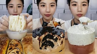 Eating Mousse Cake Cream Cake ASMR🍰 【咀嚼音大食いMukbangEating Sounds】 [upl. by Coleen]