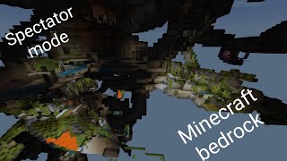 how to play in spectator mode Minecraft bedrock 120 [upl. by Stine936]