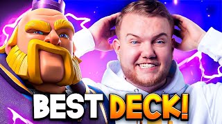 NEW ROYAL GIANT DECK DESTROYS THE BEST PLAYERS IN THE WORLD  Clash Royale [upl. by Kessel]