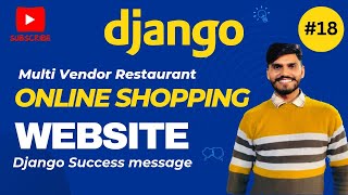 Django success message  Online shopping website  video18 [upl. by Rosalinda]