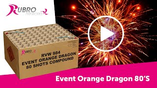 984 Event Orange Dragon 80s  Rubro Vuurwerk  OFFICIAL VIDEO [upl. by Chilson]