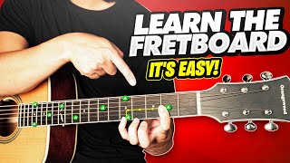 Learn The Fretboard  How To Memorize The Notes Of The Fretboard [upl. by Premer980]