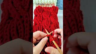 🧣Think Knitting Is Hard This Simple Scarf Tutorial Will Change Your Mind💡knitting crochet [upl. by Grayson]