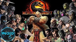 Top 10 Mortal Kombat Characters [upl. by Epilihp]