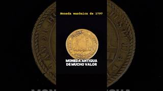 Antigua moneda masónica elpreciodelahistoria curiosolee antiguedades historia historychannel [upl. by Tallbott122]