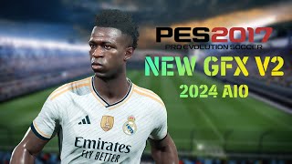 PES 2017 New GFX Mod V2 2024 [upl. by Godwin]