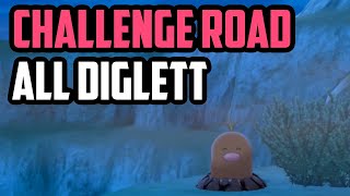 ALL Diglett Locations  Challenge Road Sword amp Shield DLC [upl. by Seyah]