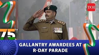 Republic Day 2024 Parade commences with Param Vir Chakra Ashok Chakra gallantry award winners [upl. by Kathe]