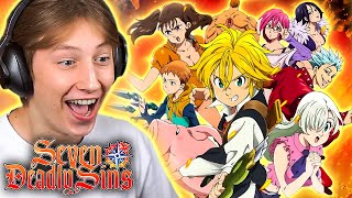 Seven Deadly Sins All Openings 19 REACTION  Anime OP Reaction [upl. by Yelhak726]