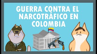 ¿Cómo fue la guerra contra el Narcotráfico en Colombia [upl. by Revell]