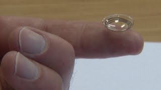 Google reveals smart contact lens [upl. by Holladay965]