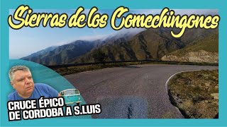 Sierras de COMECHINGONES 🌄  🚐 de Cordoba a San Luis con la KOMBI [upl. by Atiruam351]