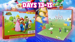 Super Mario Jakks Pacific Advent Calendar Days 1315  Super Mario Toys [upl. by Delia436]