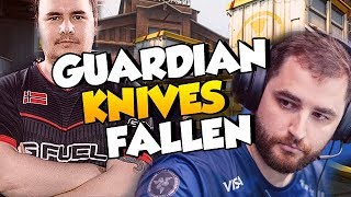 EPIC MOMENTS Guardians knife on Fallen ESL Pro League Finals [upl. by Neau]