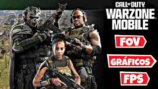 ACTIVAN EN WARZONE MOBILE EL FOV GRAFICOS Y 60 FPS [upl. by Ellerehc215]