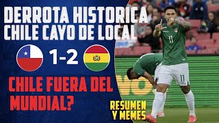 CHILE vs BOLIVIA 🏆 12  RESUMEN  ELIMINATORIAS SUDAMERICANAS 2026  FECHA 8 [upl. by Sifan229]