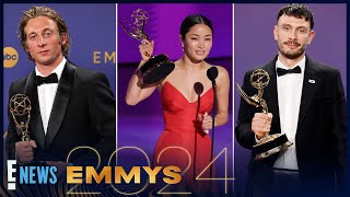 2024 Emmy Awards The BIGGEST Winners of the Night  E News [upl. by Garcon413]